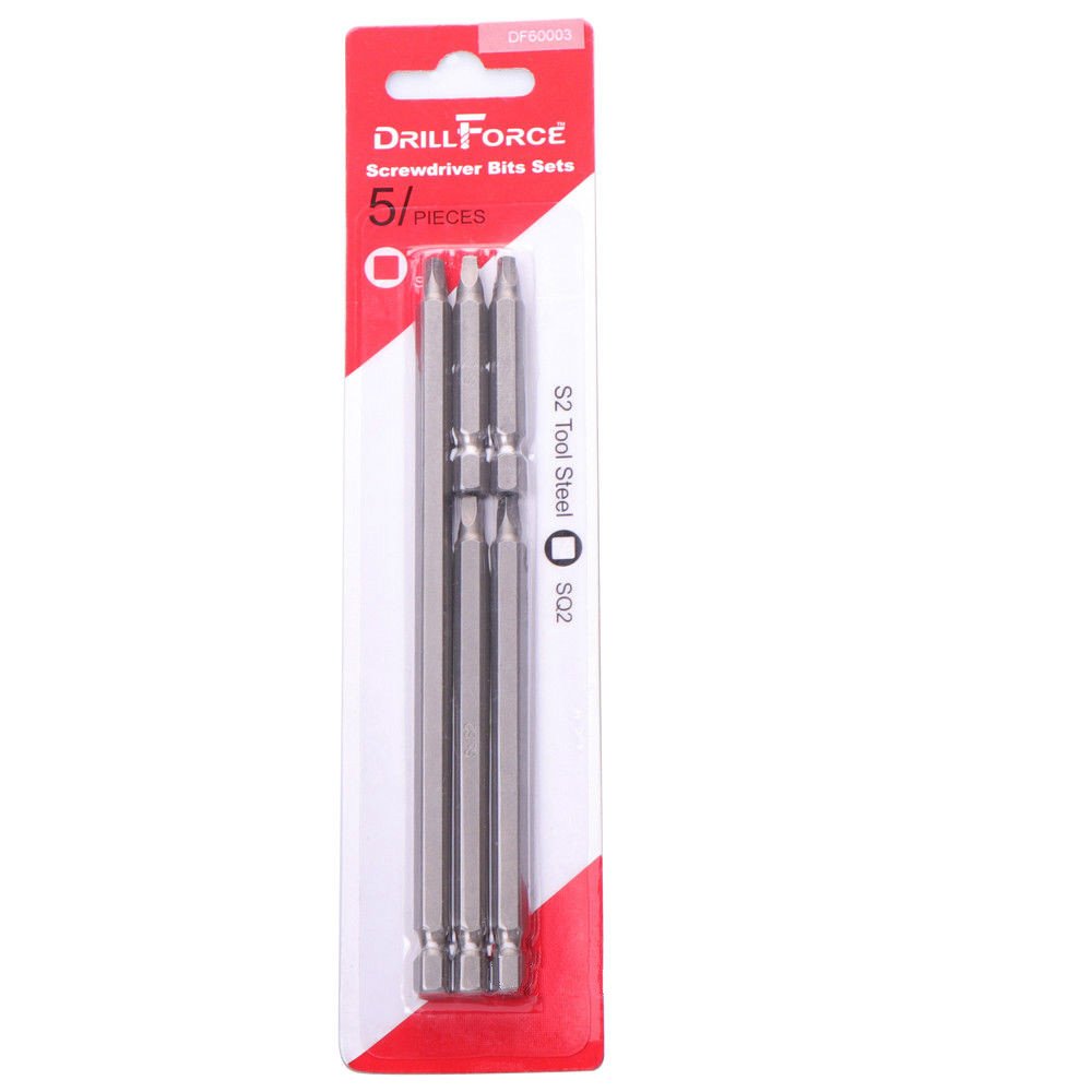5pcs Screwdriver Bits Set Square Spanner Precision Hex Repair Tool