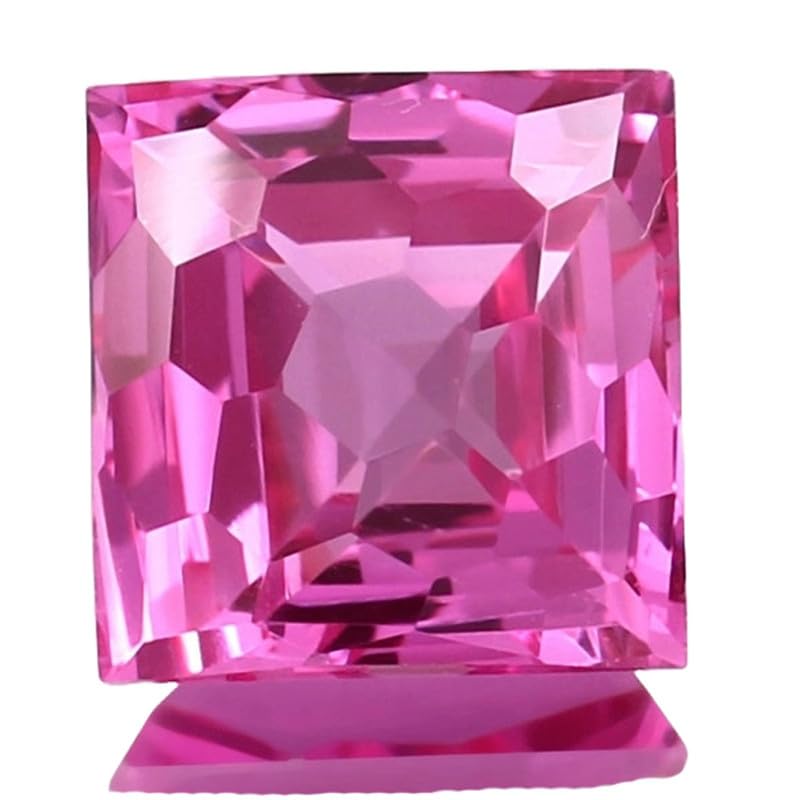 Saphir rose naturel taille fantaisie 13mm pour haute joaillerie unique