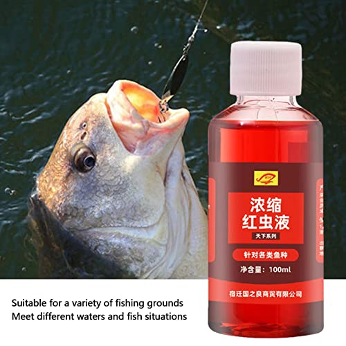 Pingfen Fish Lures Attractant - Concentrated Red Worm Liquid Fishing Lures Baits - Fish Bait Attractant From Live Baits, Fish Lure Additive Powder, Bait Food Attractant For Lures And Baits #TOP1