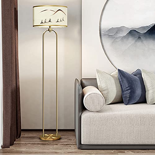 Luz de pie alta para sala de estar con tecnología LED y diseño elegante 3