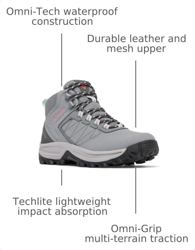 Image of Columbia Women's Transverse Hike Waterproof Hiking Boots
