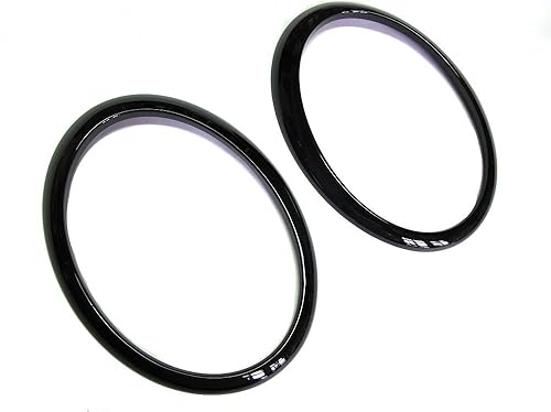 Miniatura 4 de ATEX Pegatina negra brillante de la cubierta del ajuste de la luz de la lámpara principal (pintada) para Cooper MK1 2001 ~ 2006