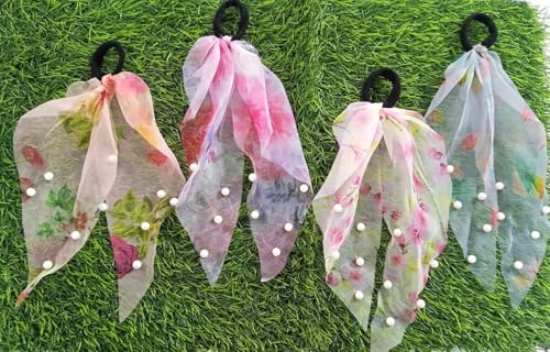 Image of DEEPTI CHANDNA D,Scrunchies, Set for Girls,Scrunchies for Women,Best gift for Sister