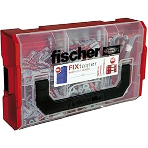 fischer DuoPower/DuoTec FixTainer Dübelbox, 200 Stück
