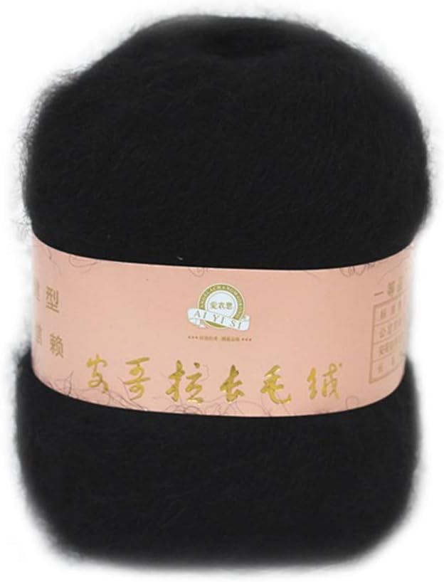 Runrain Soft Mohair Cashmere Knitting Wool Yarn DIY Shawl Scarf Crochet Thread Supplies