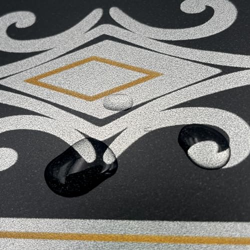 Rouleau de bordure de papier peint damassé argenté décoration luxe