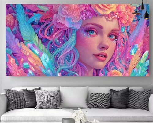 DIY Peinture Diamant Beauté 5D, kit complet XXL Z-P322