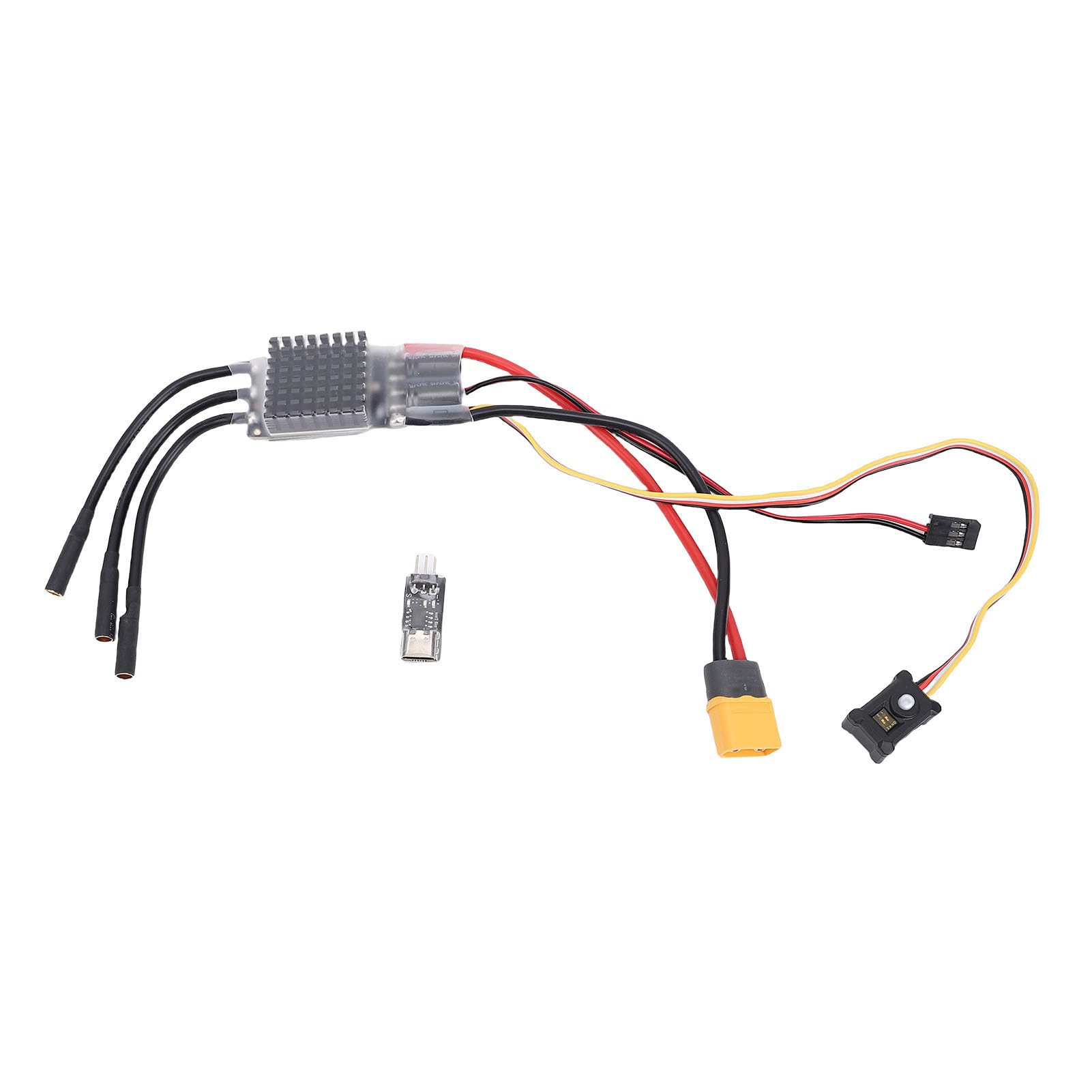 YUYTE Zamiennik ESC do RC Crawler, Regulator Obrotow 80A Brushless,
