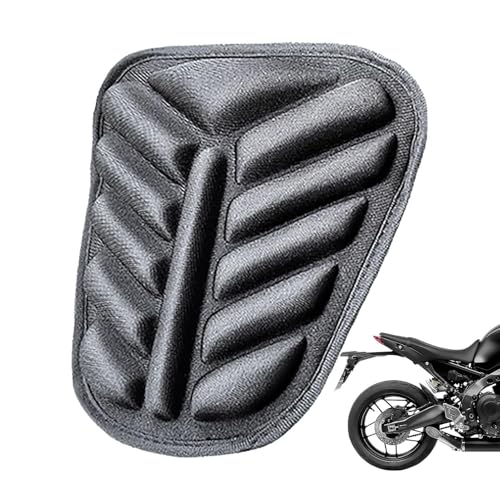 Cuscino Sella Moto, C uscino Gel M oto, Schiuma Per Sedile Per M oto, Comodo C uscino Per Passeggero Coprisedile Per Mo to Traspirante Con C uscino D'aria, Per Mo to,Lunghi Periodi Di Guida E Viaggi