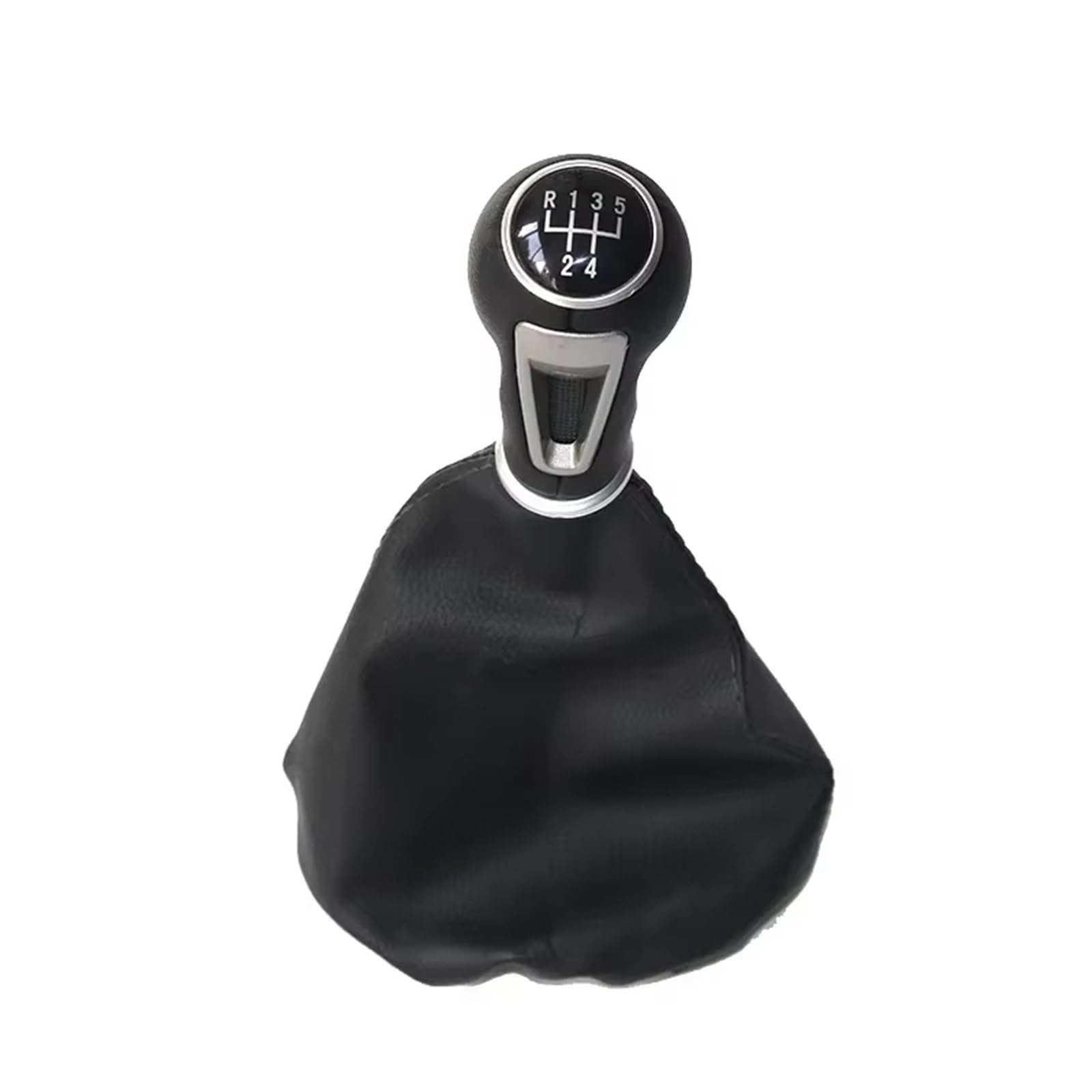 EFDDTBHE Compatible with SEAT for Ibiza 1996-2001 Car Manual Gear Stick Shift Knob Gearbox Shift Knob Boot Shifter Handle(5 Speed)