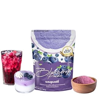 Premium Freeze-Dried Blueberry Powder - 100% Pure & All Natural - 17.6 oz - Non-GMO, No Sugar Added - Perfect for Smoothies, Baking & More 500g
