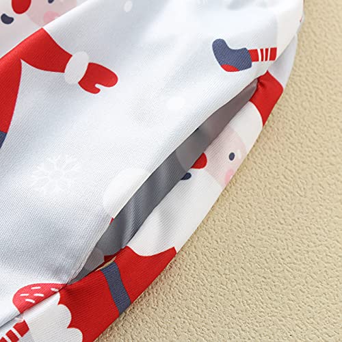 Dreamyth Dreamyth Christmas Toddler Girls' Jumpsuits Rompers Printing Sleeveless Harem Pants Outfits With Side Pockets 1-6 Years, Gray #TOP5