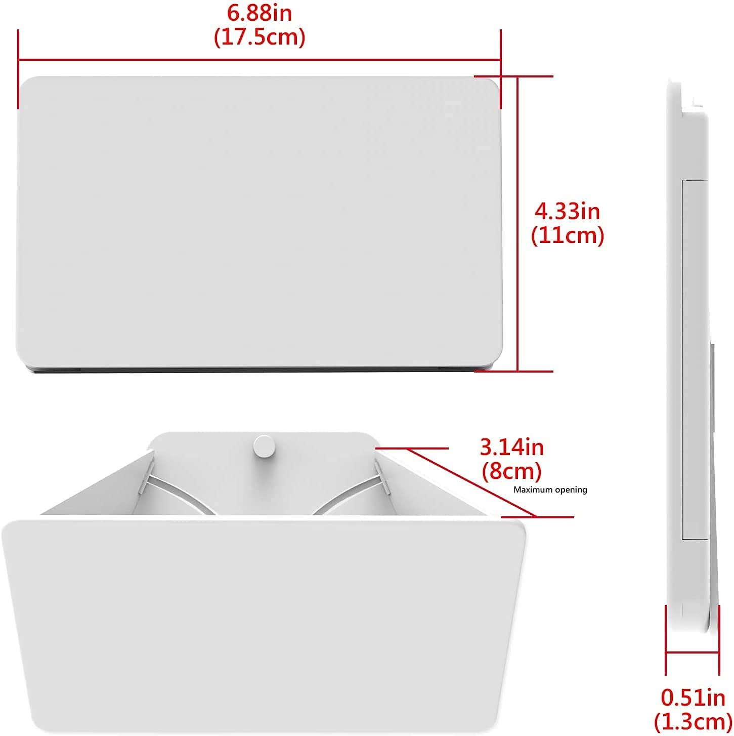 Holder Wall Mount Damage-Free (2 Pack),can be folded，Compatible with Game Controller，Headphone, Mobile Phone, Remote Controller, for Kitchen, Living Room, Bathroom, Bedside, Office