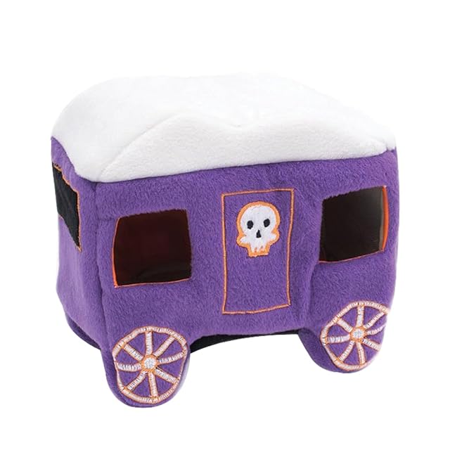Foto 5 de 5 de ZippyPaws Halloween Burrow- Haunted Carriage