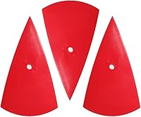 Vista 8 de Escobilla de goma triangular para instalación de vinilo PPF de automóvil, herramienta de tinte de varios bordes, kit de espátula de esquina de Dorado