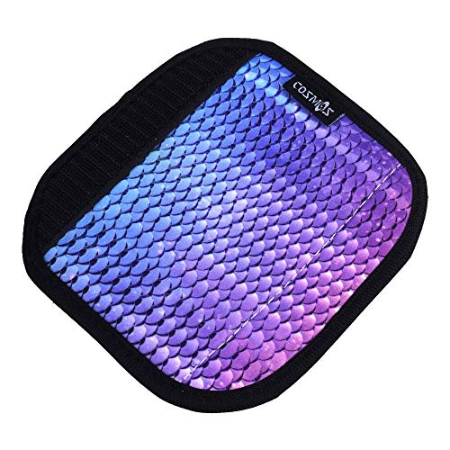 Cosmos Pack Of 2 Neoprene Luggage Handle Wrap/Handle Grip/Luggage Identifier For Travel Bag Luggage Suitcase (Blending Scale Pattern) #TOP2