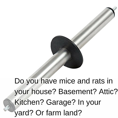 Odesos Mouse Trap, Live Catch And Release Bucket Spin Roller With An Original Ring For Mice Rats Rodents. Humane. Auto Rolling Reset. Safe For Children And Pets Works Outdoors And Indoors #TOP1