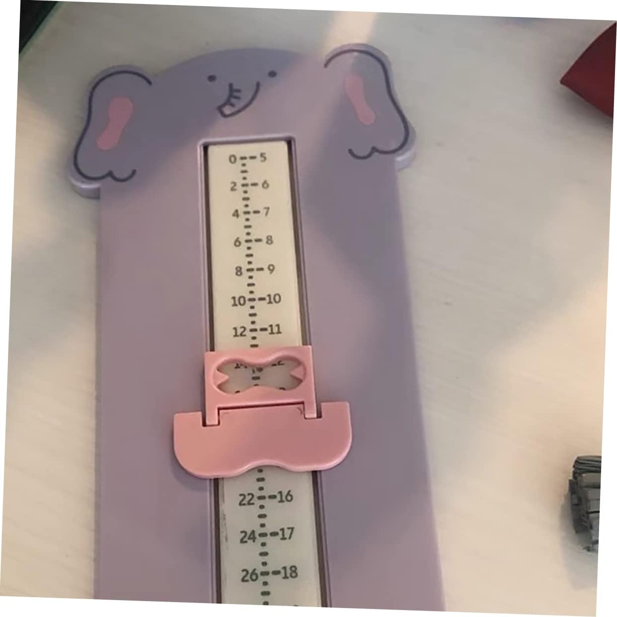 Shoes Measuring Sizer Foot Measurement Device for Kids Purple