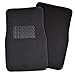 BDK MT-120-CC Interlock Car Floor Mats-Secure No-Slip Technology for Automotive Interiors Inter-Locking Carpet, 4 Piece, Charcoal