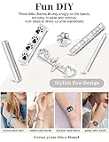 JR.DM Watch Band Charms with Decorative Bling Rings Loops, Compatible with Apple Watch 40mm 38mm 41mm 42mm 44mm 45mm 46mm Smart Watch Strap Accessories for iWatch Series 10 9 8 7 6 5 4 3 2 1 - Image 3