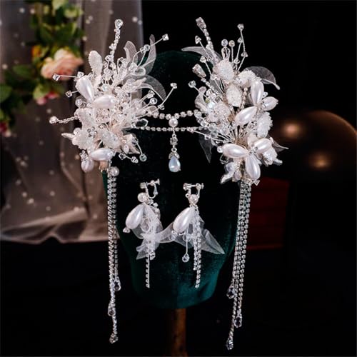 Couvre-chef de mariée unique en perles, l'accessoire romantique pour un souvenir éternel