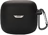 Headphone Case Hook Case Compatible with Coverzone JBL Tune Flex 2 Shockproof Silicone Soft Protective Protective Protective Cover Black Compatible with JBL Tune Flex2 Protecting from Dust and Dirt