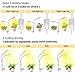 Bozily LED Grow Lights for Indoor Plants Full Spectrum,45W Dimmable Sunlike Plant Lights with Replace-able Bulbs,Professional Sunlight Grow Lamp for Seeds Starting Small House Plants Seedlings Growing