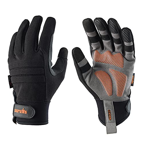 Scruffs Black Work Gloves L / 9 (T51000)