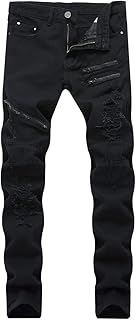 black denim jeans men