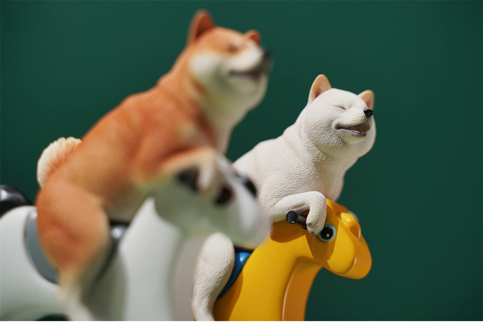 柴犬　揺れ馬　木馬　乗物　動物　モデル　フィギュア　おもちゃ　プレゼント　可愛い Amazon.co.jp: BACALYSO | JXK 1/6 サイズ 2.0 柴犬 シバイヌフ