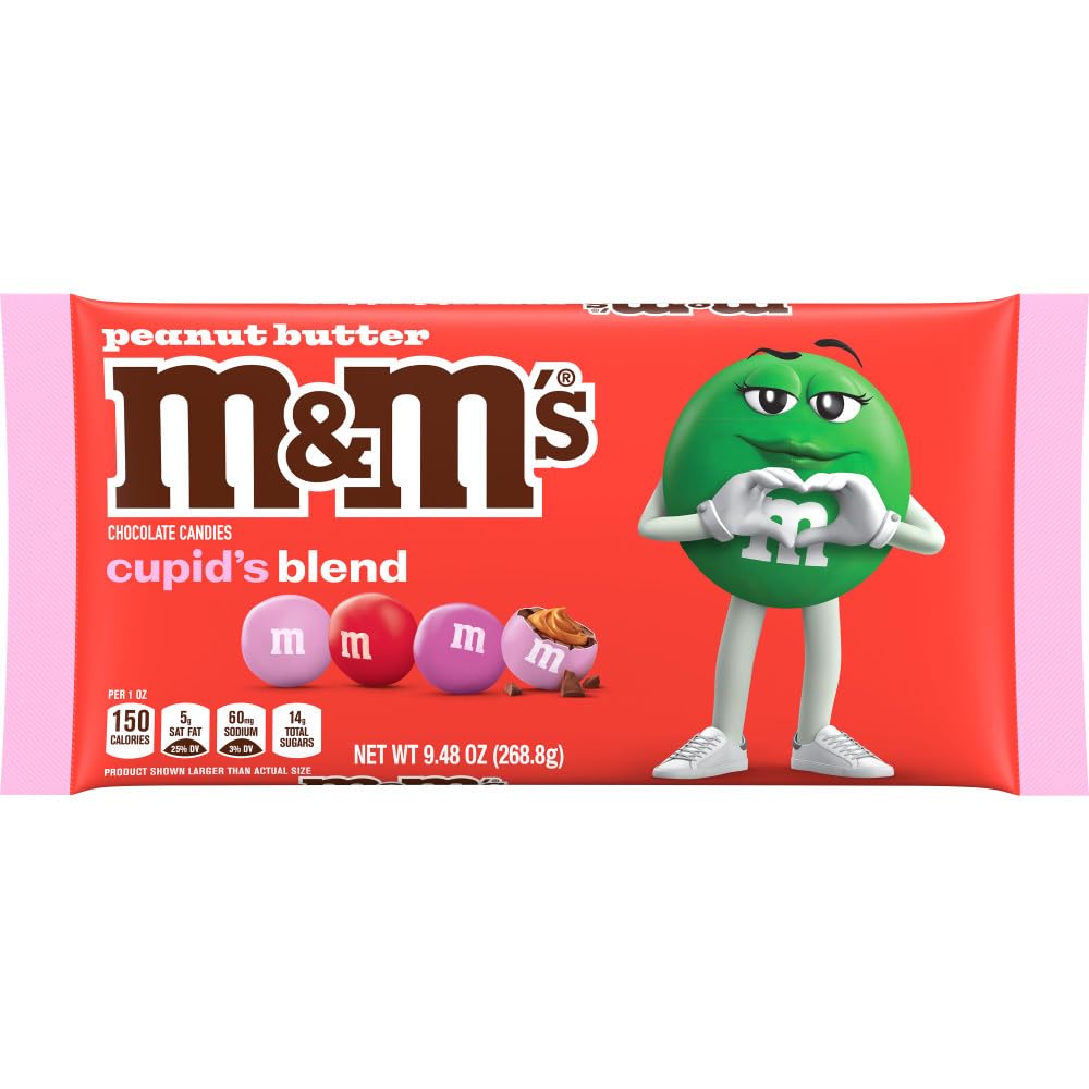 M&M'S Peanut Butter Milk Chocolate Cupid's Blend, 9.48 oz