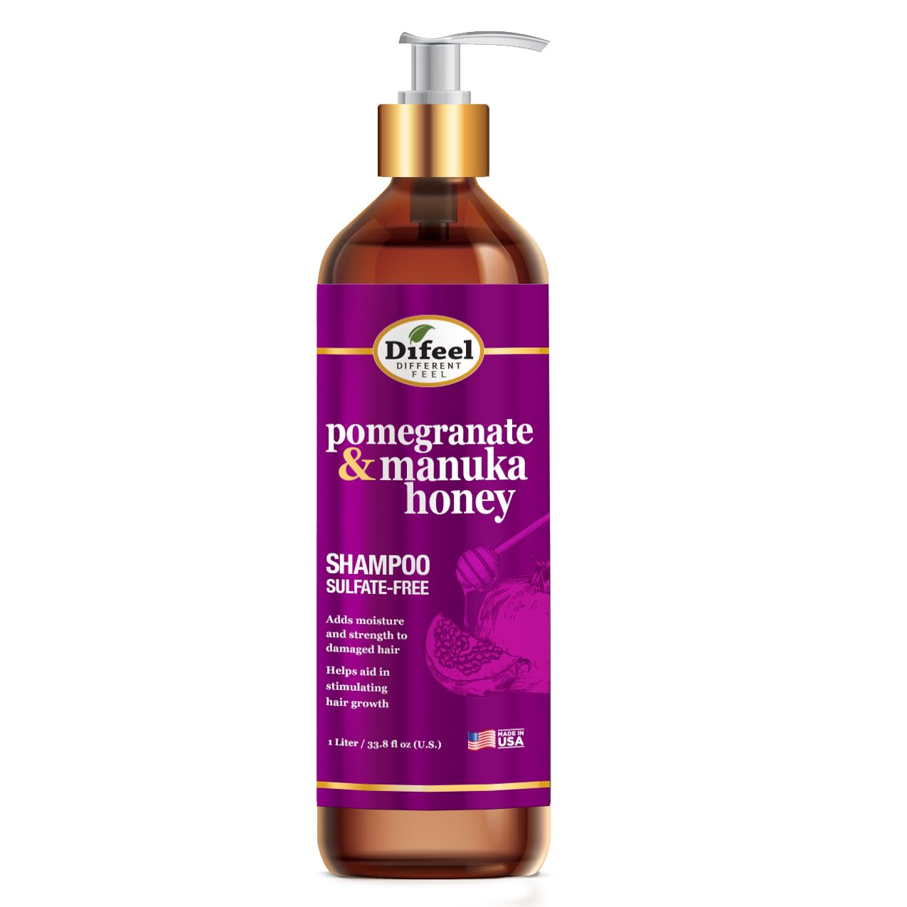 Amazon.com : Difeel Pomegranate & Manuka Honey Sulfate-Free