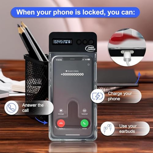 Serrure programmée avec commande numérique pour boîtier de téléphone portable - 8