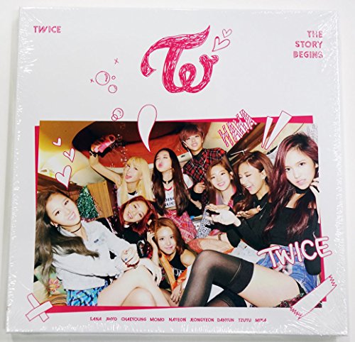 TWICE - The Story Begins (1st Mini Album) with Extra Gift Photocards Set