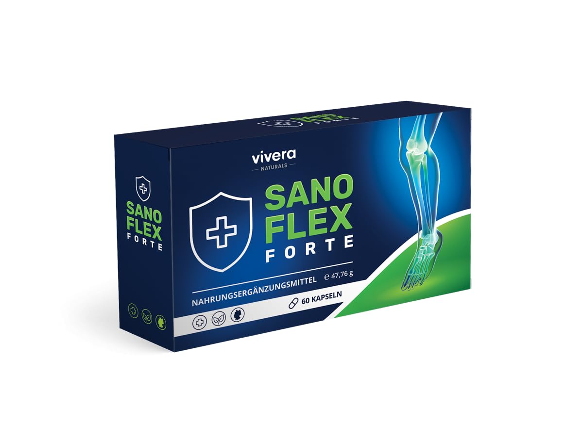 Sanoflex Kurkuma Kapseln hochdosiert – Chrom Cholin – Gelenk Stoffwechsel | Für Stoffwechsel – ergänzt mit Zink – vegan, glutenfrei, laktosefrei, GMO-frei, laborgeprüft – 60 Kapseln, 30 Tage