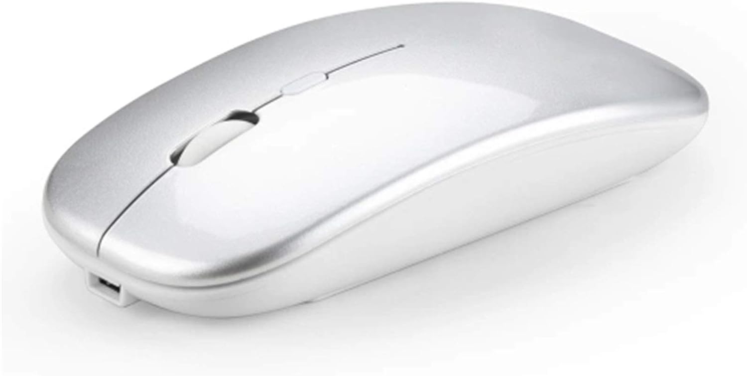 ゲーミングマウス ワイヤレス2.4Gマウス超薄型サイレントマウスポータブルとなめらかなマウス充電式マウスの10メートル/ 33フィー