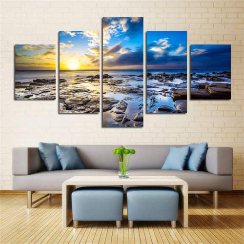 Peinture diamant enfant et adulte motif plage pour décorer votre salon