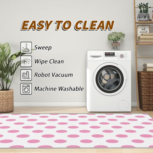 Tapis géométrique lavable et antidérapant pour chambre de bébé - 5