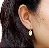 Tiny Leaf Earrings, Small Simple Leaf Earrings Silver, Rose or Gold filled Earrings, Minimalist Brid