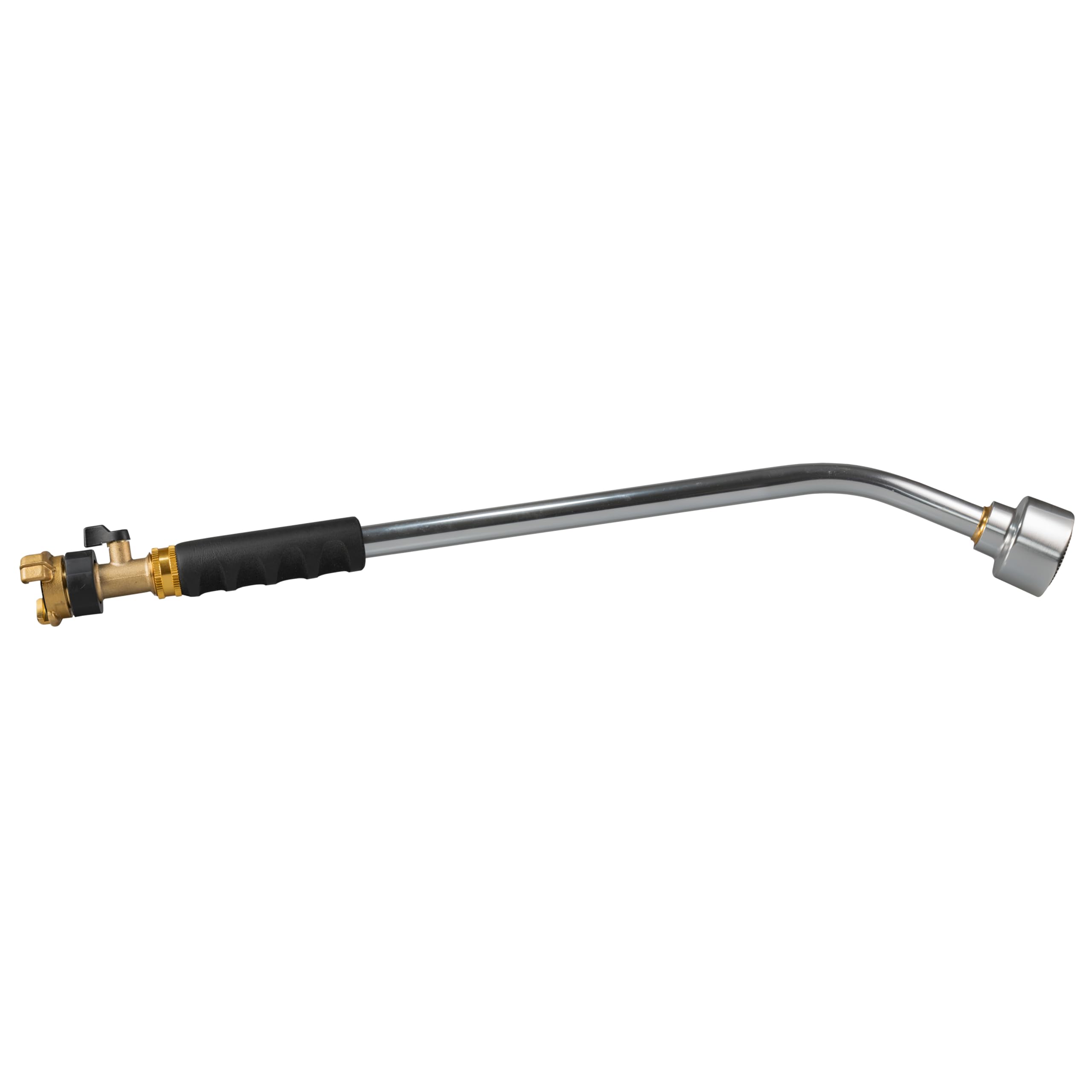 B2c Silver Watering Lance 50Cm 75Cm 90Cm Garden Nursery Aluminium Geka Fitting Hose Pipe Irrigation Flow Rate Regullation Non-Slip Handle Aluminium (50Cm Lance Set)