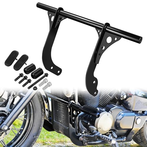 Motorcycle Crash Bar with Footpegs for Honda VT750 07-14 C2 Spirit 10-23 C2 A/B/BA Phantom 04-24 C/CA/CS Aero Highway Engine Guards
