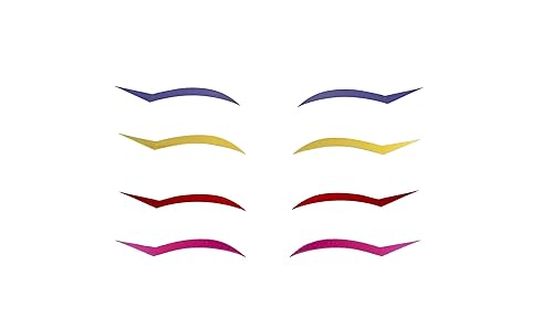 PaintLab Pegatina delineador de ojos, delineador de ojos, cinta cosmética fácil de usar para ojos, delineador de ojos adhesivo de color de larga
