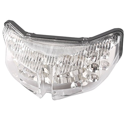 GZYF Motorcycle Tail Brake Lamp Taillight Assemblies for Yamaha FZ1 FZ8 2006-2012 Clear Lens