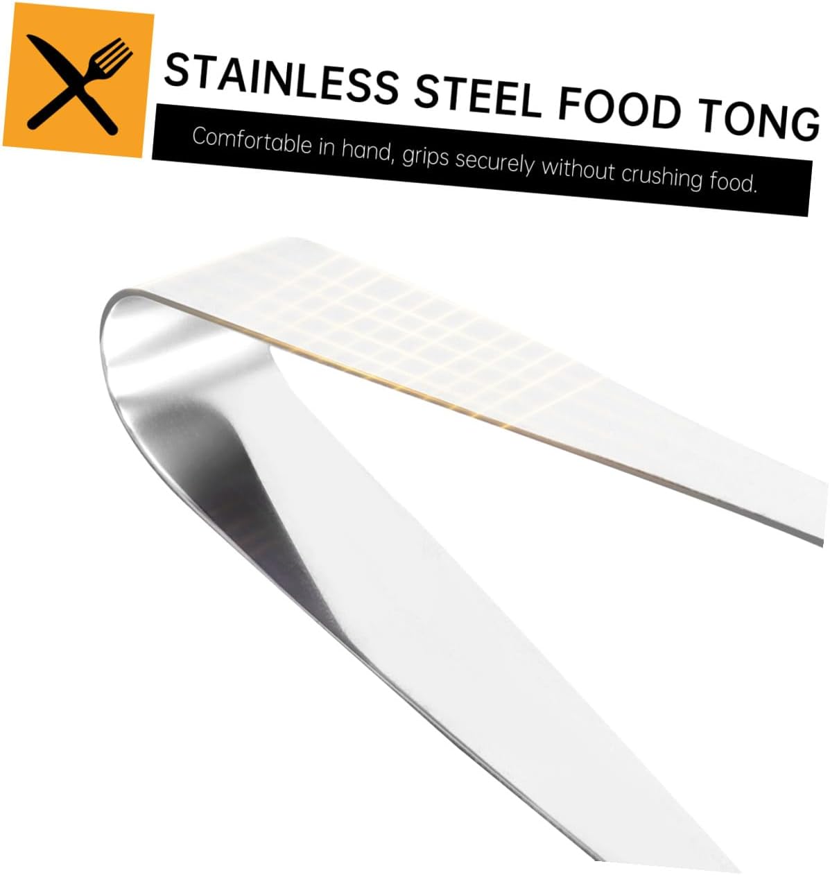 SOLUSTRE 6pcs Stainless Steel Food Tongs Snail Tong and - Kitchen Serving Utensils for Bbq Buffets and Desserts