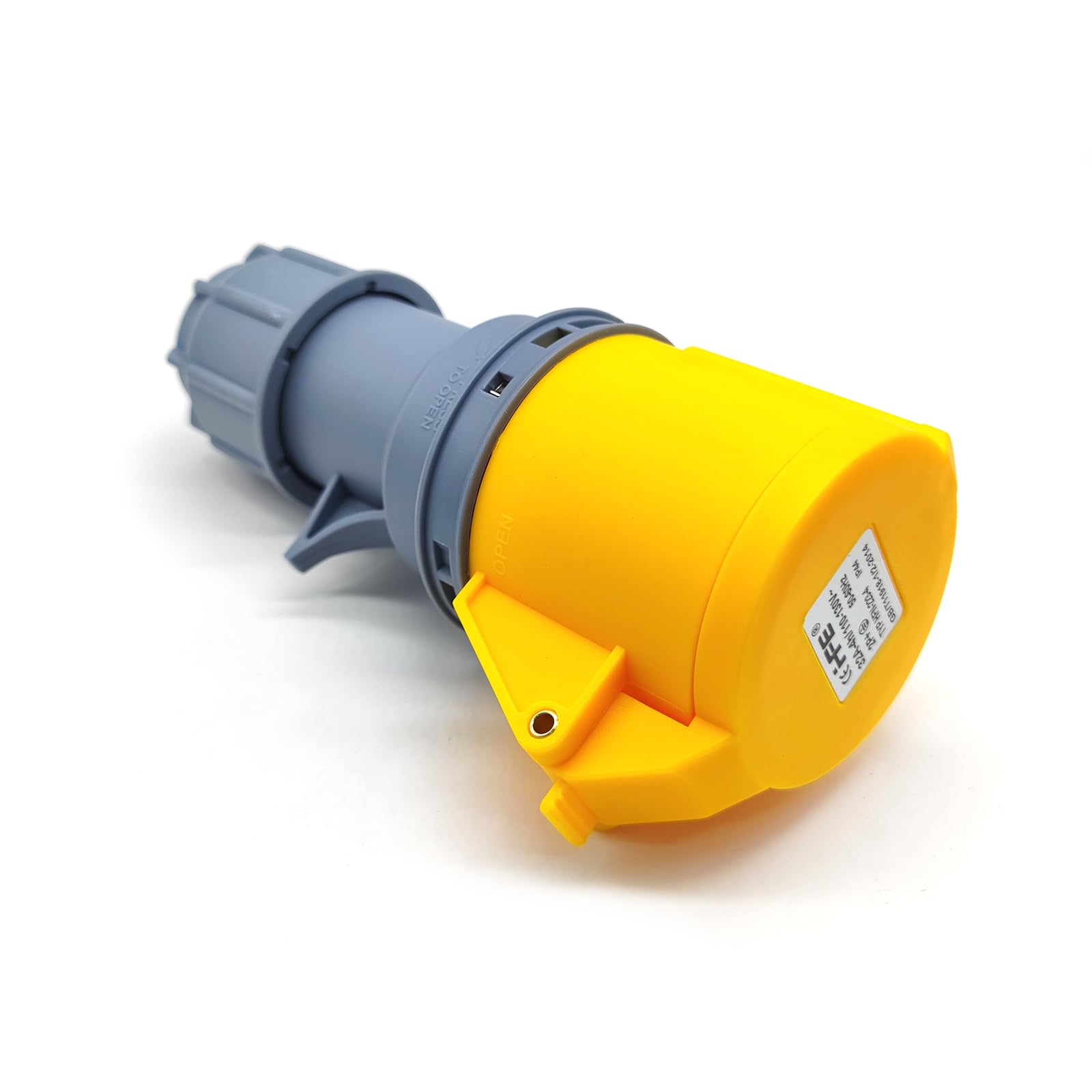 Kii商品です 工業用防水 IP67 隠しアプライアンスプラグ 16A/3P+E/380V SFN