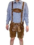 Qualität: Unser Fokus bei Dretaild liegt auf hochwertige Verarbeitung- damit Du auch lange Tage auf dem Oktoberfest verbringen kannst. Deine Lederhose besteht zu 100% aus echtem Leder.