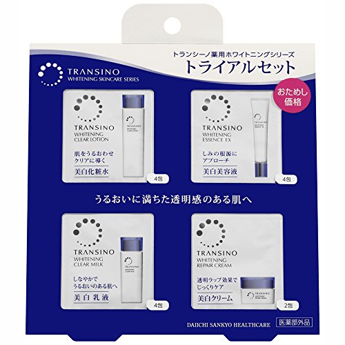 第一三共ヘルスケア トランシーノ 薬用ホワイトニングシリーズトライアルセット 2日分 【医薬部外品】