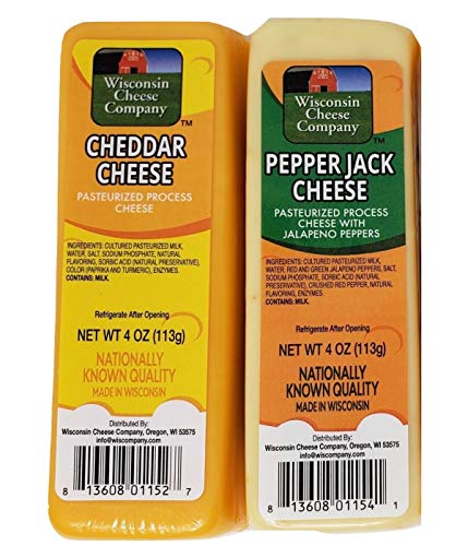 Wisconsin Cheese Company 40002 Wisconsin'S Best & Wisconsin Cheese Company - Gourmet Variety 100% Wisconsin Cheese & Original, Garlic & Jalapeno Cheddar Summer Sausage Sampler Gift Basket. thumb #3