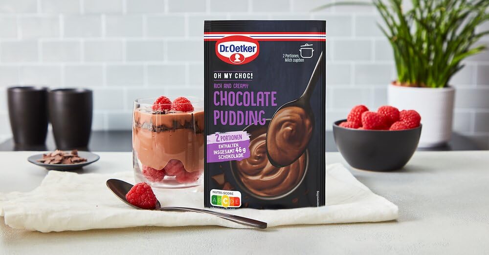 Dr. Oetker OH MY CHOC! 15er Probier-Set, 5 x Chocolate Creme, 5 x Chocolate Pudding, 5 x Triple Choc Mousse, Dessertpulver für Schoko-Creme, Schoko-Pudding und Schokoladenmousse