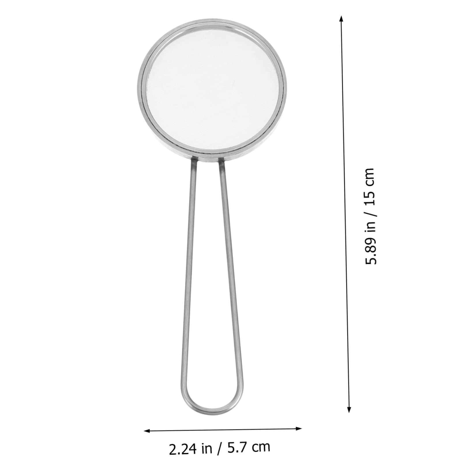 HEALEEP 150 Cell Sieve Laboratory Filter Fine Mesh Sieve Test Sieve Cell Strainer Lab Sieve Sieves and Strainers Sieve Strainer Sieve Mesh Screen Sifter Scientific Silver Stainless Steel